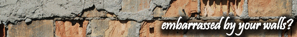 embarrassed by your walls 